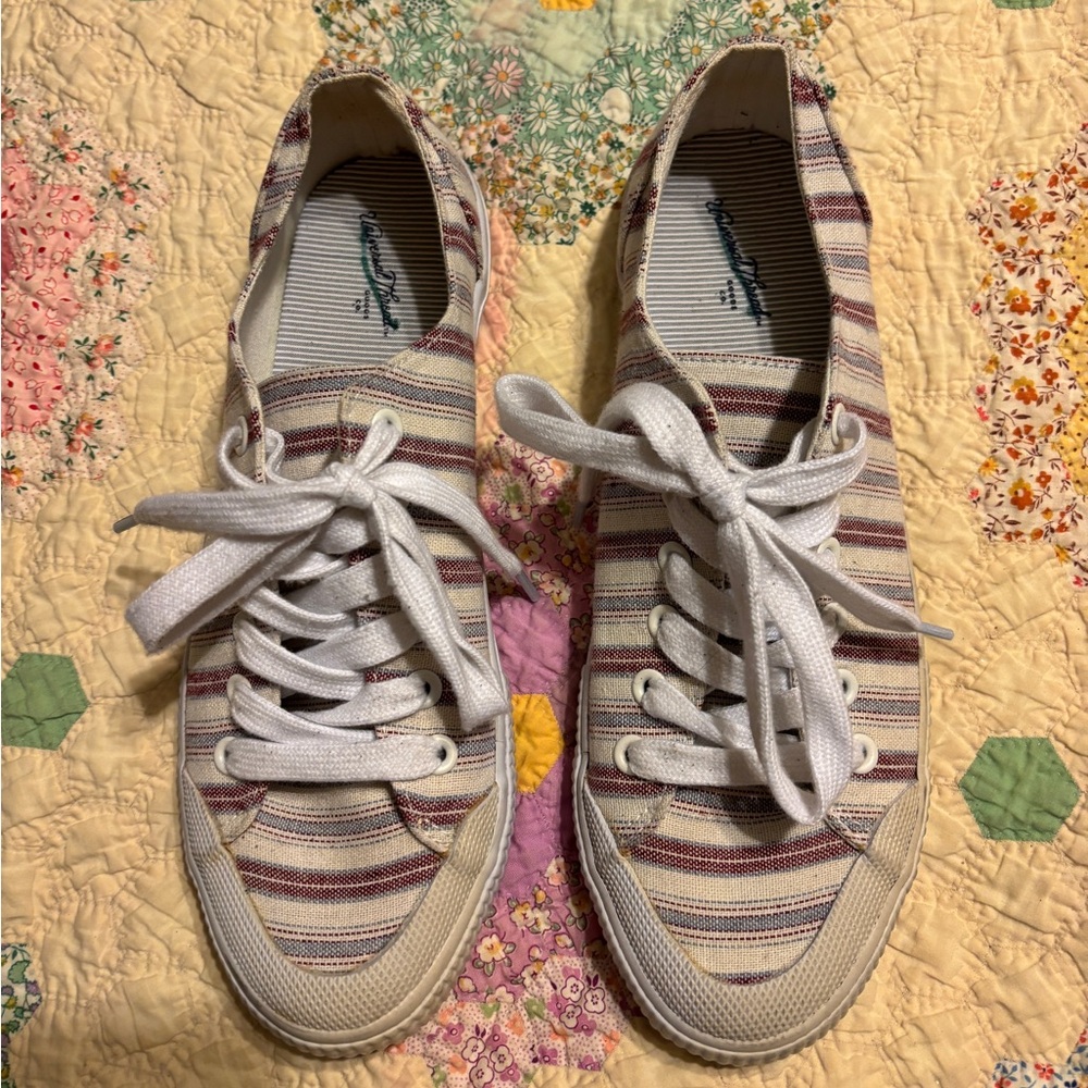 Universal Thread Multicolor Striped Sneakers